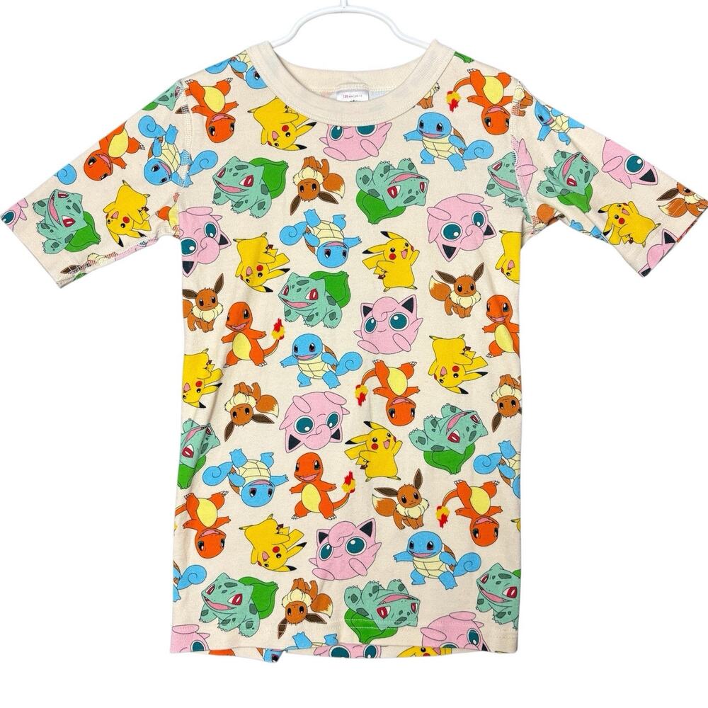 Hanna Andersson Pokémon T-Shirt Kids 12 Sleep shirt Short sleeve Organic Cotton
